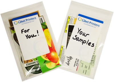Receive a Custom Label Sample Pack