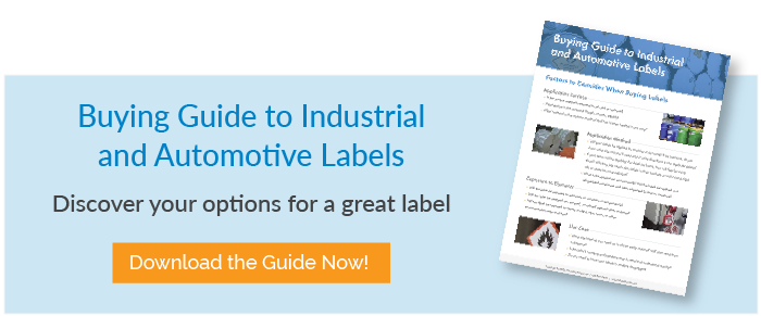Buying Guide to Industrial and Automotive Labels