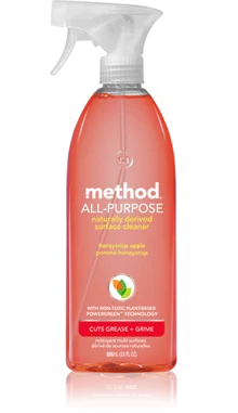 clear cleaning supply labels