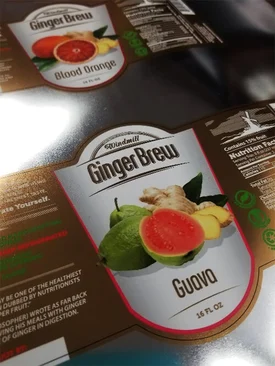 Custom label size and shape