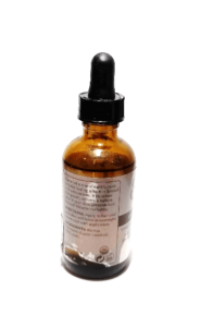 Dropper bottle label