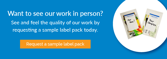 Request a Sample Label Pack
