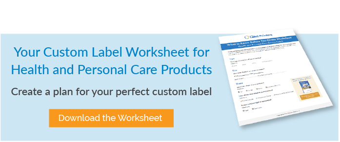 Download the Custom Label for Health and Personal Care Products Worksheet