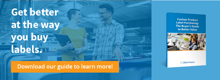 Get better at the way you buy labels.